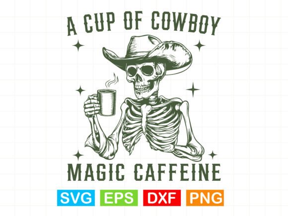 A CUP of COWBOY MAGIC Caffeine T-Shirt Review