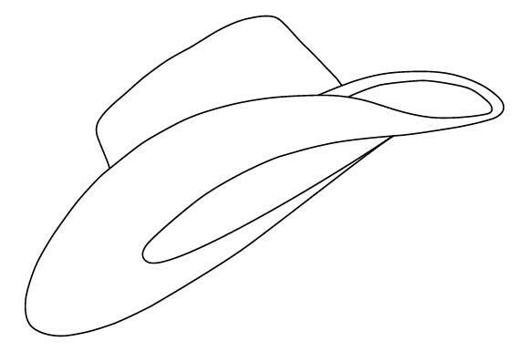 Cowboy Hat Line Art Design Review for Real Projects