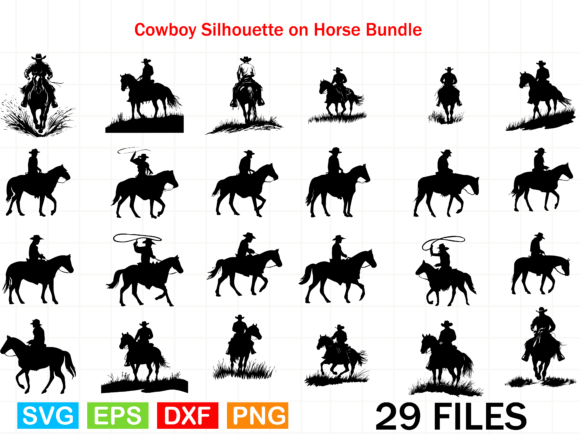 Cowboy Silhouette on Horse Embroidery Design Review