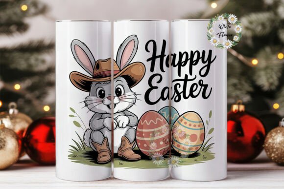 Easter Bunny Cowboy 20oz Tumbler Wrap Review