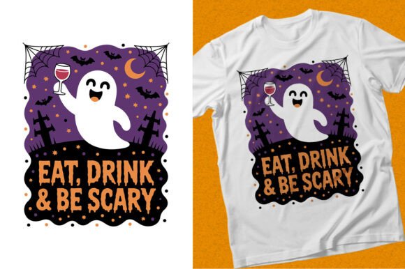 Eat Drink Be Scary Halloween SVG Shirt Review