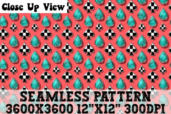 Turquoise Western Gems Checkered Spades Review