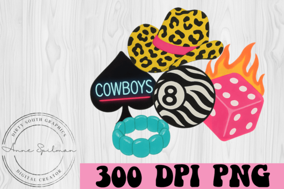 Western Vibes: Cowboy Spade, Dice, 8 Ball, and Hat Review